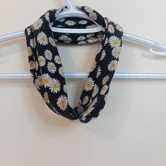 2010s Brandy Melville Boho Clean Girl Aesthetic Sunflower Print Wrap Headband - Picture 2 of 5